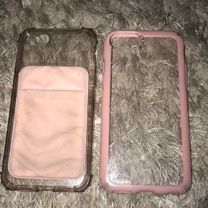 Bundle of Clear extra protection phone cases